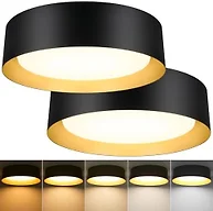 BrightHome B0DRP94LBR Flush Mount Ceiling Light