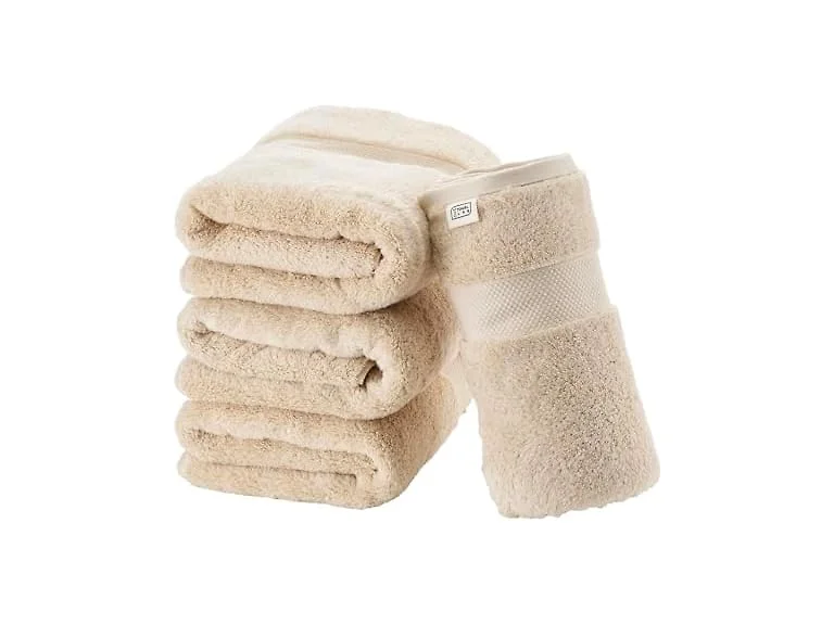 Towel Laboratory Beige,Pack of 4