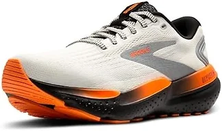 Brooks Glycerin 21 Women's Shoes Ecru/Orange/Black