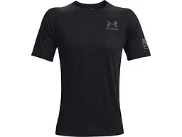 Under Armour 1369468 Small UA Freedom Tech T-Shirt Black/