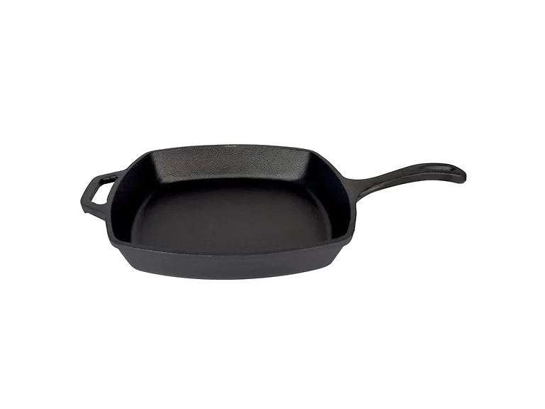 Jim Beam Cast Iron 10.5" Square Skillet