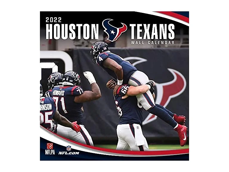 Turner Licensing Houston Texans 2022 Wall Calendar