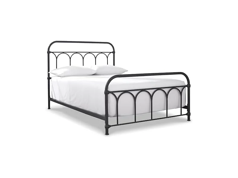 Ashley Nashburg Farmhouse Metal Bed Full