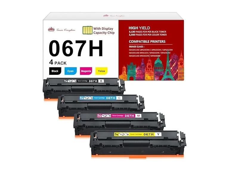 Toner Kingdom Canon 067H Toner Cartridge