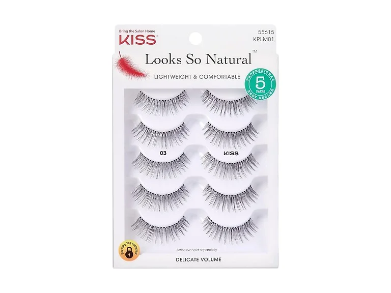 Kiss Looks So Natural False Eyelashes Multipack 03
