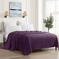 Grand Hotel Waffle Weave Cotton Blanket
