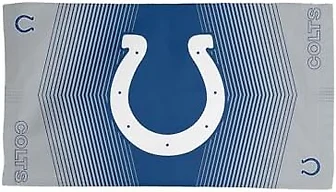 Indianapolis Colts NFL Hussle Micro Fiber Sports Towel 24 x 42 Inches