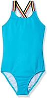 Kanu Surf Girls' Maggie Upf 50 Beach Sport Athletic One Piece Swimsuit, Maggie Aqua, 6