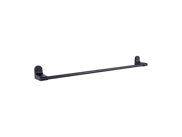Canarm LYLA MBK 24-Inch Towel Bar - Matte Black
