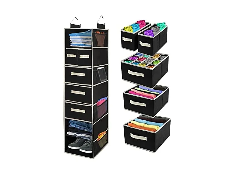 Hanging Closet Organizer w/ Drawers