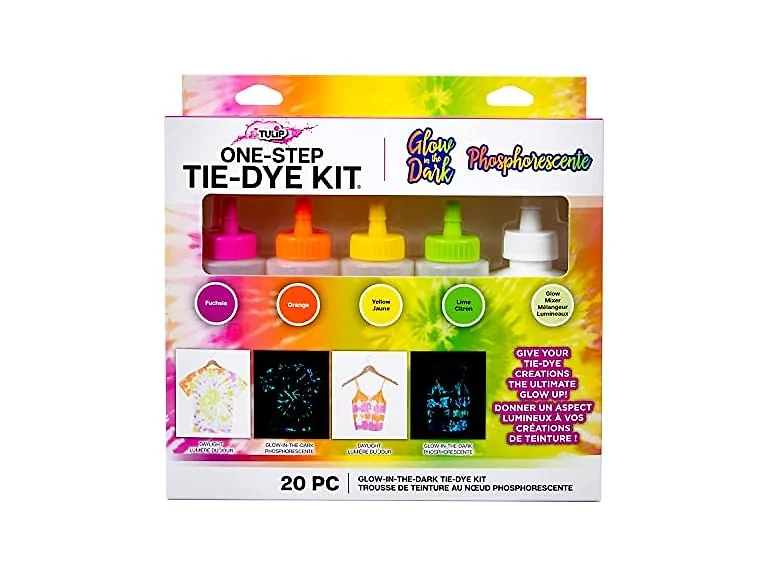 Tulip One-Step Tie-Dye Kit, Glow in the Dark Neon