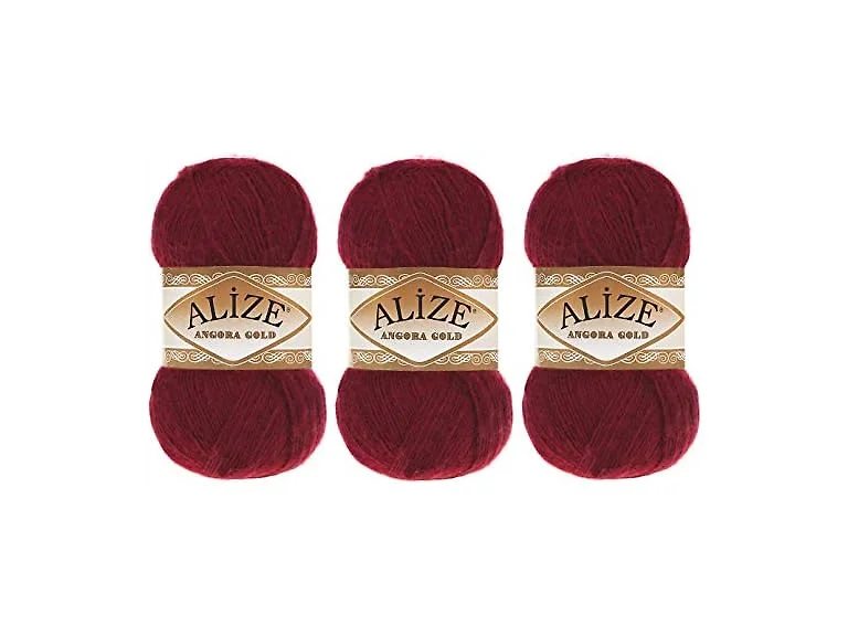 Alize Angora Gold Yarn 20% Wool 80% Acrylic