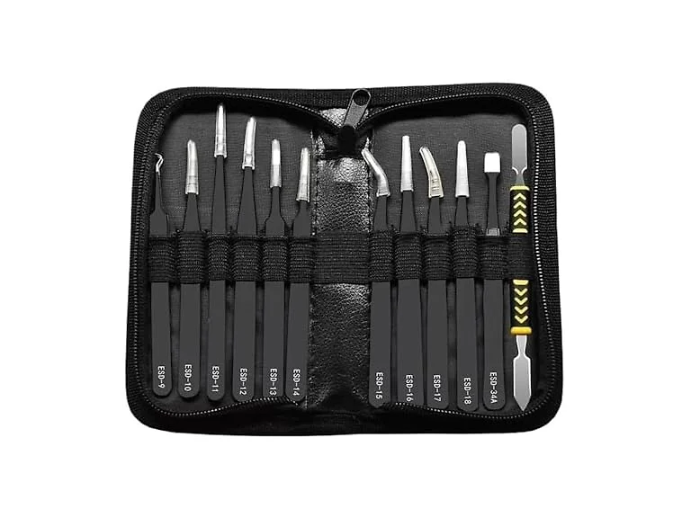 Synap AAP-Tool-350 12-Piece Tweezers Set