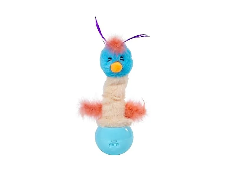 Catstages Electronic Dancing Ostrich Interactive Cat Toy