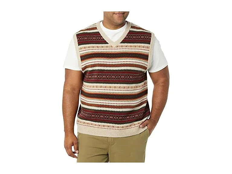 Amazon Essentials Men Lambs Wool Sweater Vest