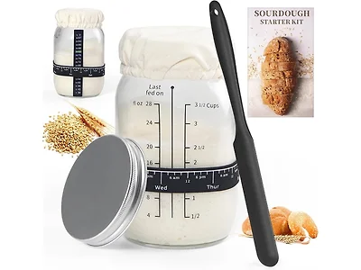 ROLIOUMEN Sourdough Starter Kit