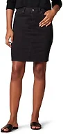 Amazon Essentials Women's Plus Size Classic 5-Pocket Denim Skirt Skirt, -Black Wash, 36