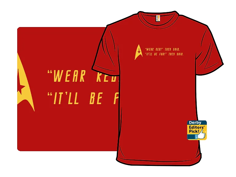 Wear Red They Said