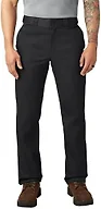 Dickies Men’s Original 874 Work Pants – Durable Straight Leg Uniform Trousers for Men, Ideal for Industrial or Office Use, Black V1, 36W x 34L