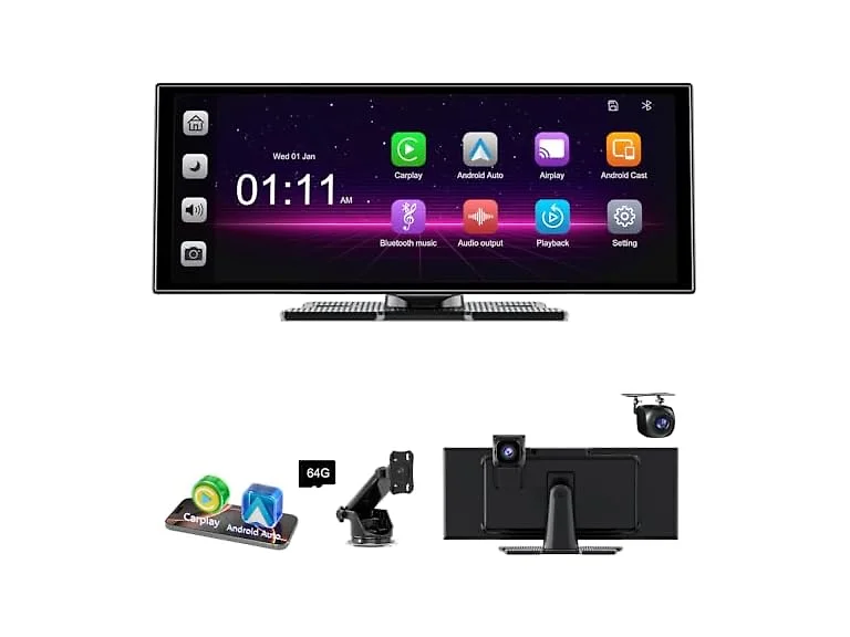 Accfly 11" Wireless Carplay Touchscreen