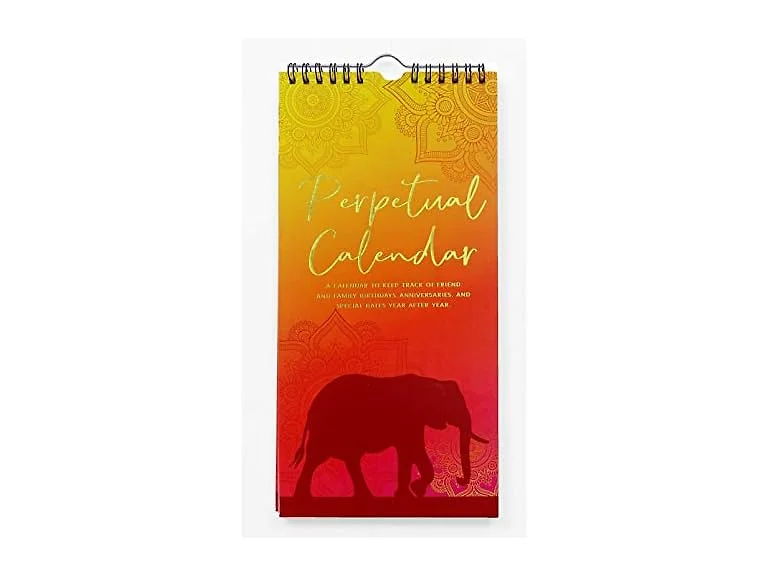 Inkdotpot Elephant Rustic Gold Foil Print Ca