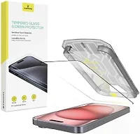 DUMOSONG for iPhone 14 Pro Max Screen Protector, Anti Glare Eye Protection, High Transmittance, Easy Install, 14 Pro Max 6.7" with 9H Hardness, Full Coverage, Case Friendly, 1 Pack
