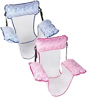 Monterey Chair 2 Pack 30x23x24in adj Back Assorted Colors Luminous Blue-Ultra Pink Ages 15 and up