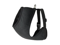 Pet Passion Milo - THE MESH Harness, Black, X-Small