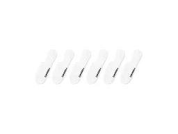 Converse Men's No-Show Sock, White/6-Pack, One Size