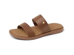 REEF Sunny Alisah Womens Fashion Slide Sandal, Soft Molded Footbed, Arch Support, Brown, 10