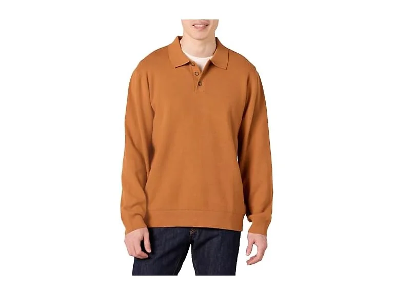 Amazon Essentials Men Relaxed-fit Polo Sweater