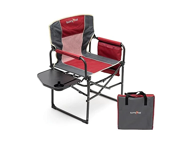 SUNNYFEEL Red Oversized Camping Chair