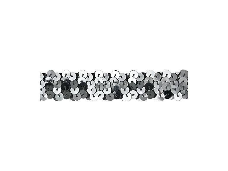 1 Row 7/8 Inch Stretch Sequin Trim, Las