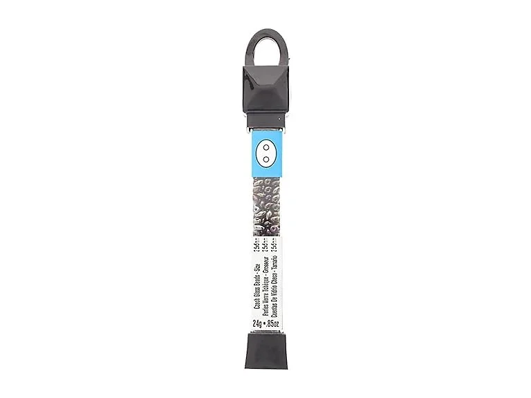 John Bead Outlet Czech Twin 2-Hole Bead, Brown Iris