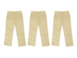 GBH WC-----(3-Pack Boy's Pants) (HCP-KK-KK-KK) / 4 4 Boys 3PK School Uniform Pants Khaki x3