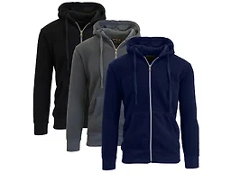 GBH WC-----(Boy's 3PK Hoodie)  CFH-251  BK-CH-