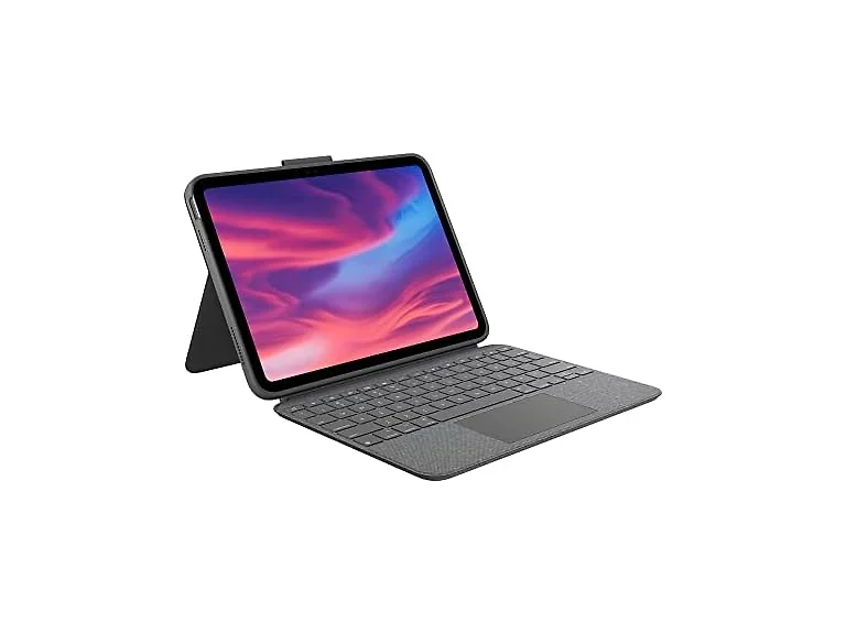 Logitech Combo Touch Detachable Keyboard, Gray