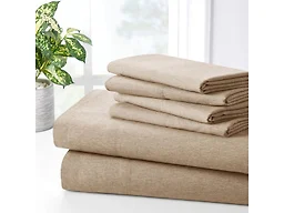 Bibb Home 1832 California King Bamboo 2000 Count 6 Piece
