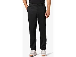 Amazon Essentials Men's Athletic-Fit Moisture-Wicking Stretch Golf Pants with Active Waistband (Available in Big & Tall), Black, 58W x 30L