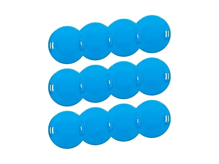 Superio Round Snow Saucer Sled- 24" 12 Pack