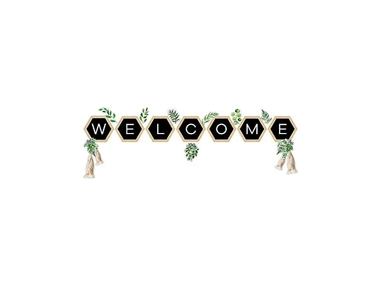 Schoolgirl Style Simply Boho 20-Piece Welcome Bulletin Set
