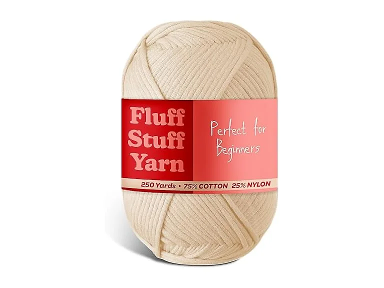 Soft Yarn for Crocheting  Beige Yarn