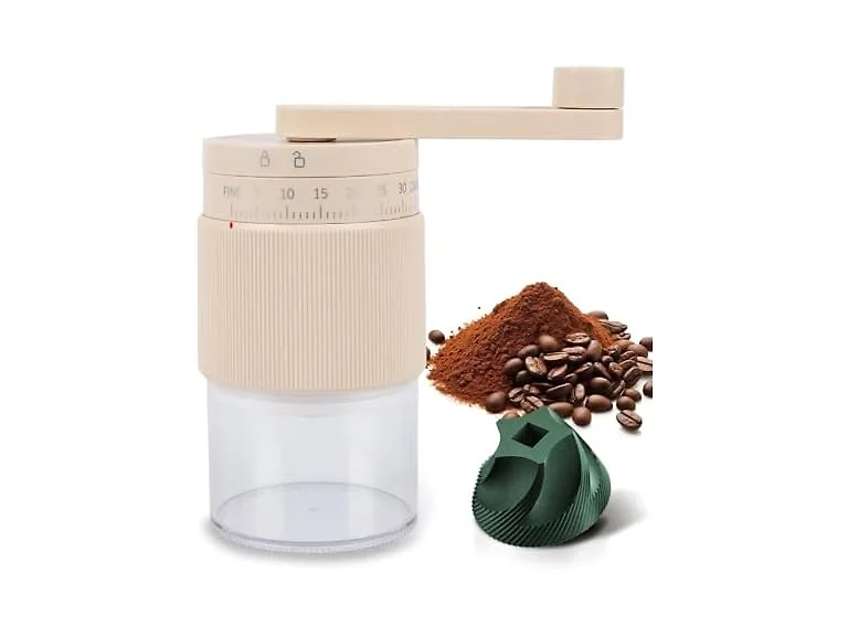 NANSPATH Manual Coffee Grinder, Burr