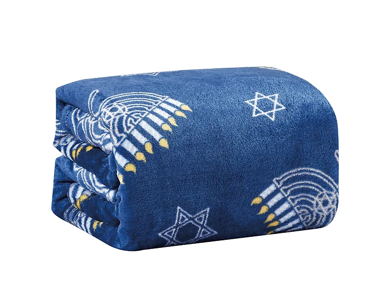 Luxury Home Hanukkah Micro Plush Throw