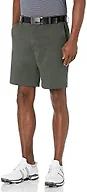 Amazon Essentials Men's Classic-Fit 9" Inseam Moisture-Wicking Golf Shorts, Functional Pockets (Available in Big & Tall), Olive, 40