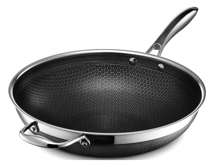 HexClad 12 Hybrid Nonstick Wok