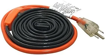 Frost King HC9A Automatic Electric Heat Kit Heating Cables, 9 Feet, Black, 9 Ft