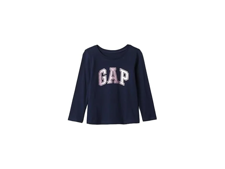 GAP Girls Long Sleeve Logo Dress
