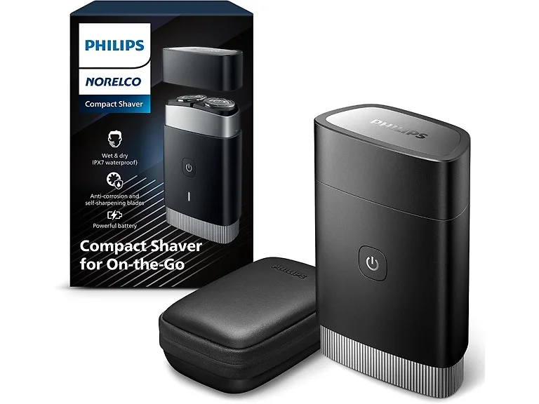 NORELCO Portable Electric Shaver Black