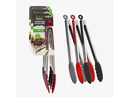 Ideal Home WC - TONGS - 33140 - 1PK 1-Pack 12" Stainless Ste